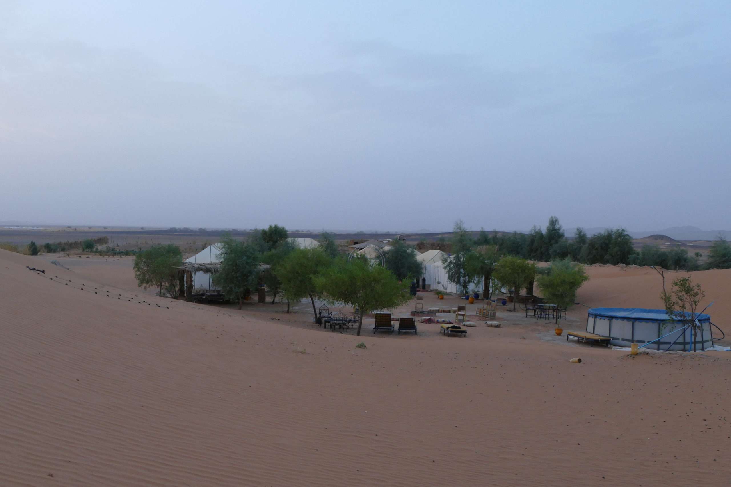 Campamento dunas Erg Chebbi desierto Marruecos
