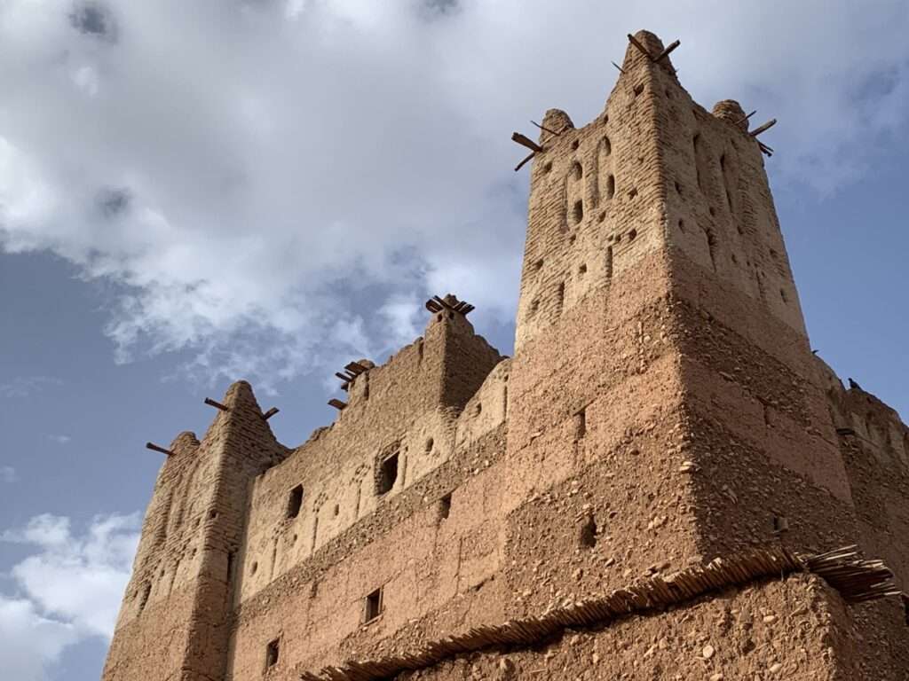 Kasbah en Boumaine en el valle del dades en Marruecos